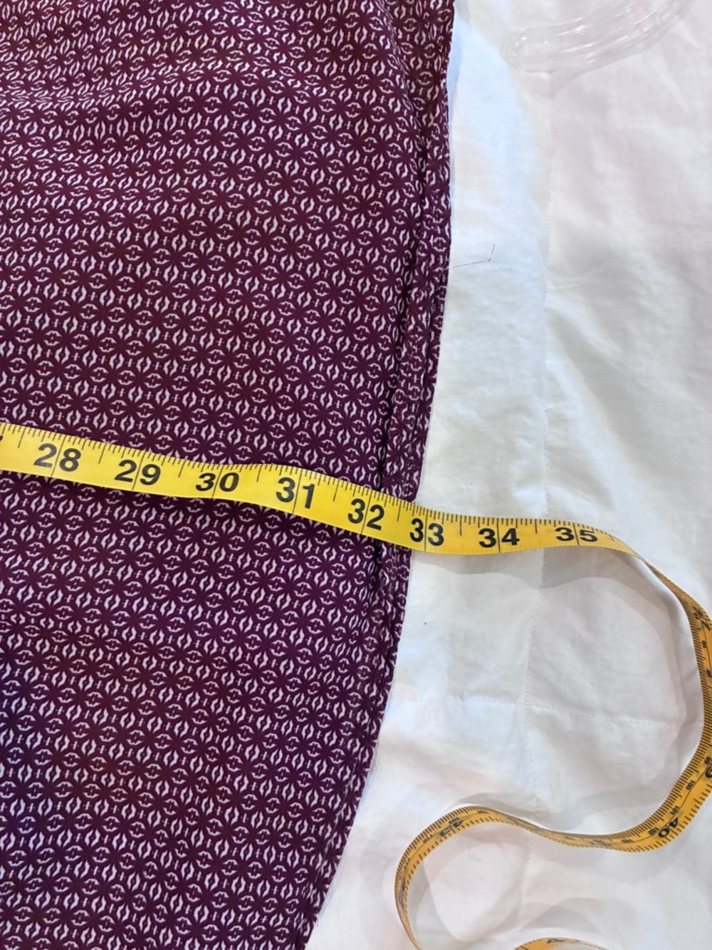 Iz Byer Burgundy Printed Sleeveless Skater Dress - Picture 7 of 8